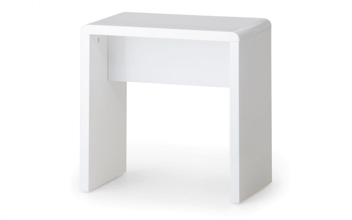 New York Dressing Stool - White | Buy Online | Beds.ie