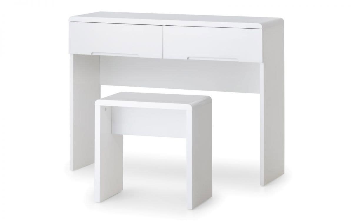New York Dressing Stool - White - Image 2