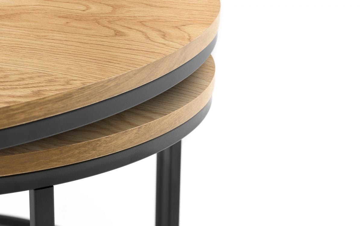 Mimosa Nesting Coffee Tables - Oak - Image 3