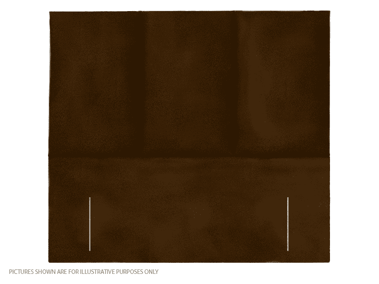 Apollo 3ft Monaco Headboard - Velvet Brown | Buy Online | Beds.ie