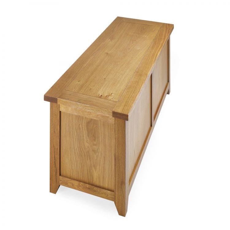 Malcolm Storage Bench - Oak - Image 9