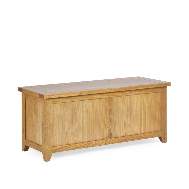Malcolm Storage Bench - Oak - Image 10