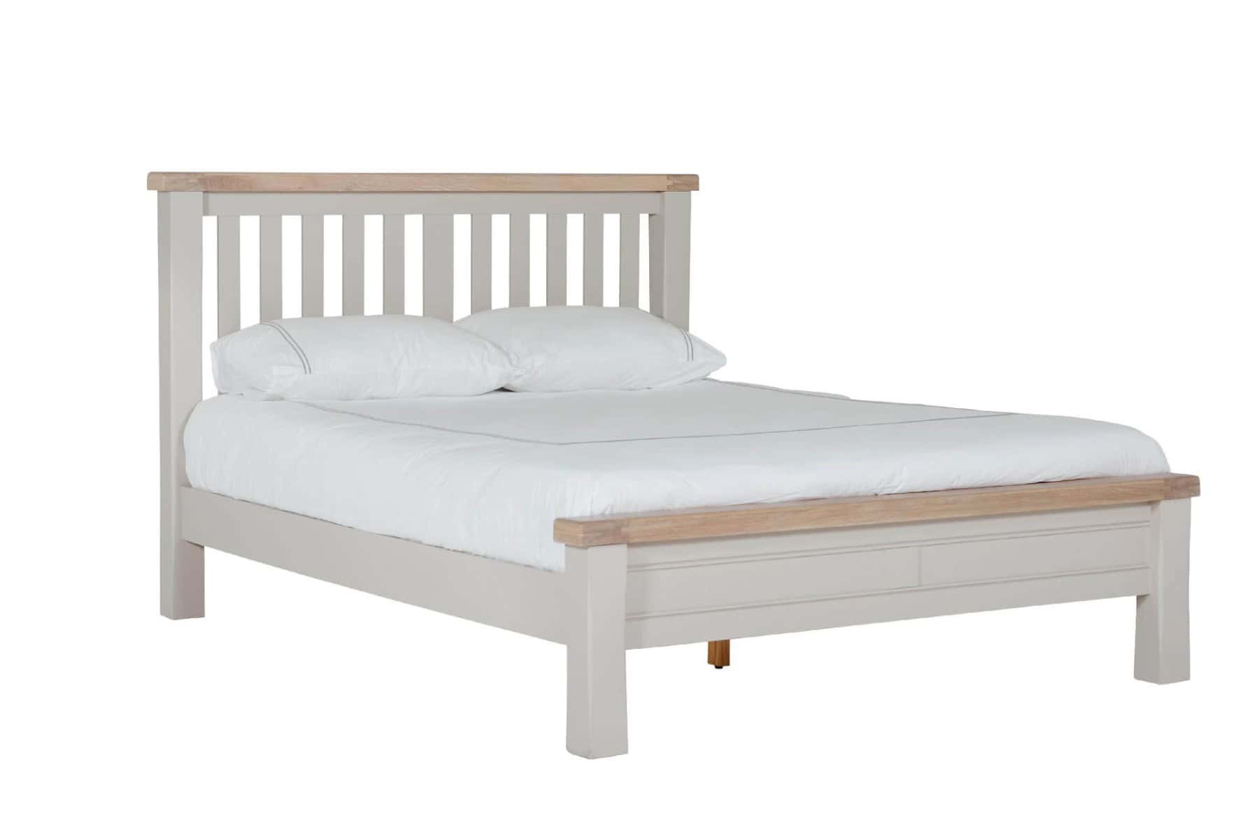 Doune 5ft Low Footboard Bedframe - Taupe | Buy Online | Beds.ie