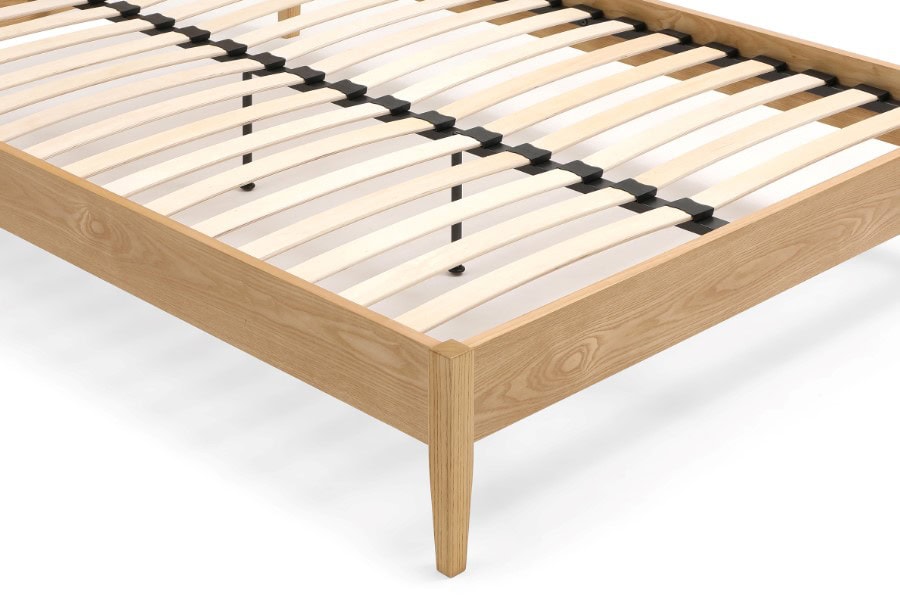 Ezra 5ft Rattan Bedframe - Oak - Image 3