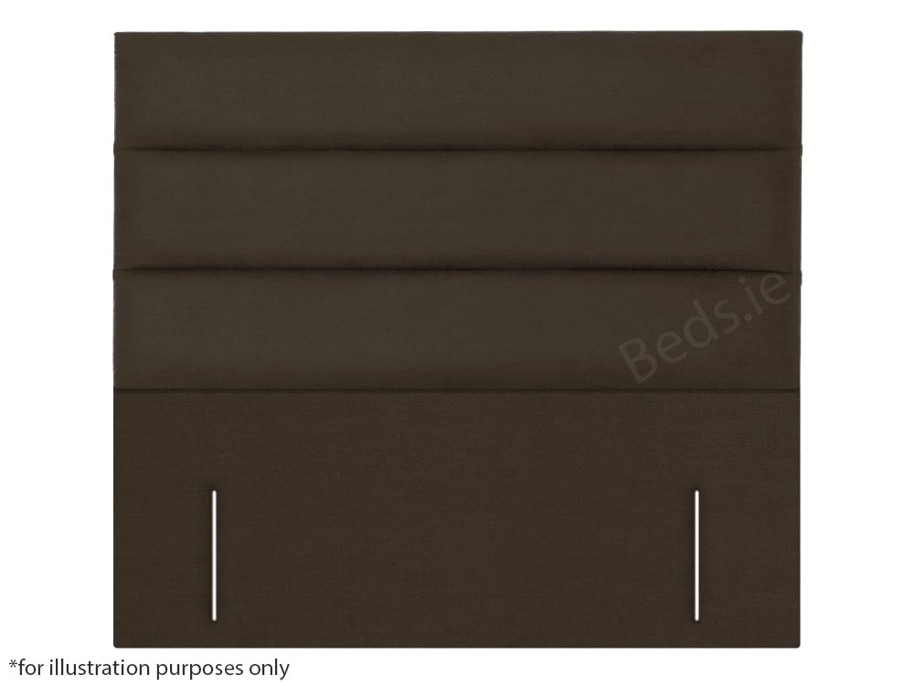 Apollo 6ft Paris Headboard - Azzure Brown | Buy Online | Beds.ie