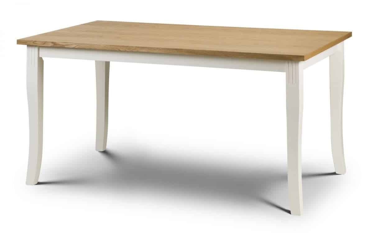 Averio Dining Table - Ivory & Oak | Buy Online | Beds.ie