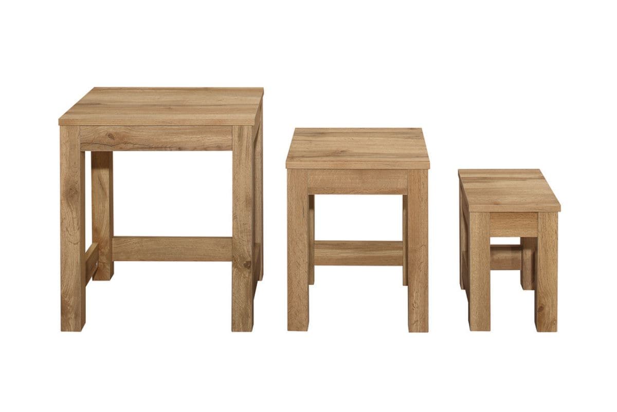 Compton Nest of Tables - Oak - Image 2