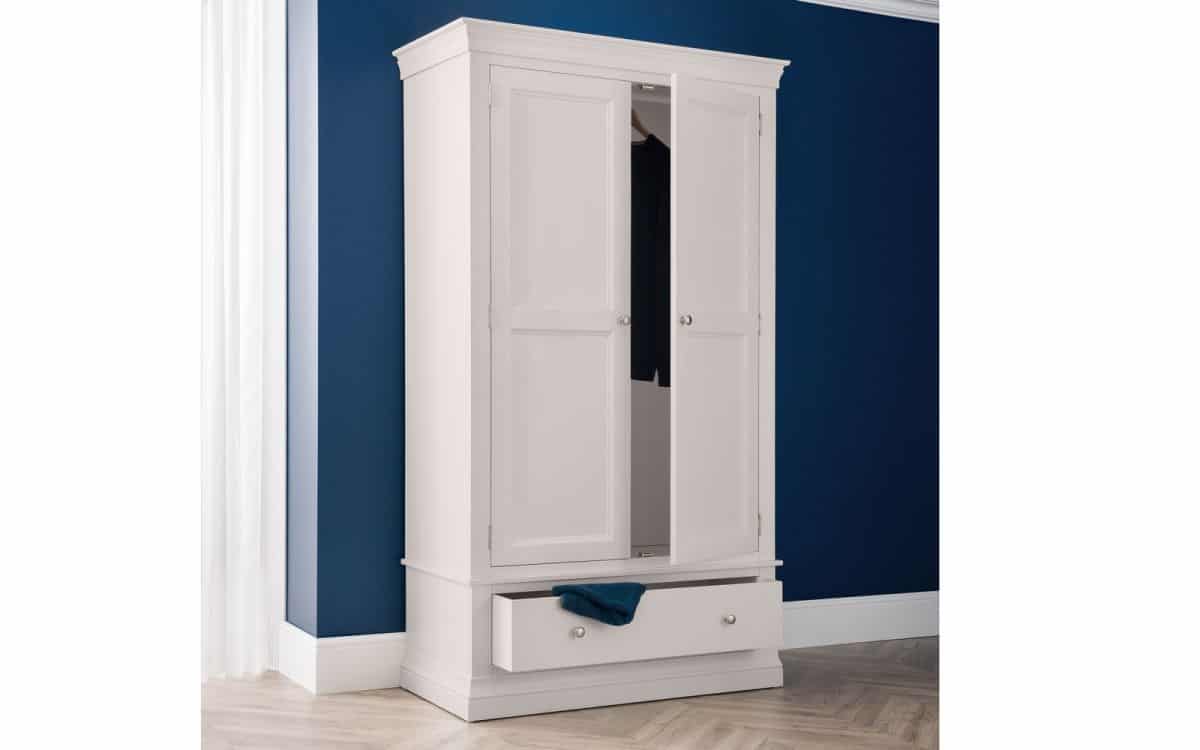 Rochelle Wardrobe - Light Grey | Buy Online | Beds.ie
