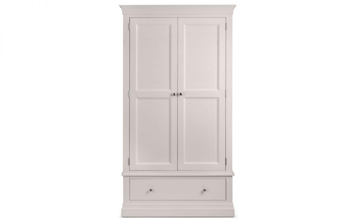Rochelle Wardrobe - Light Grey - Image 2