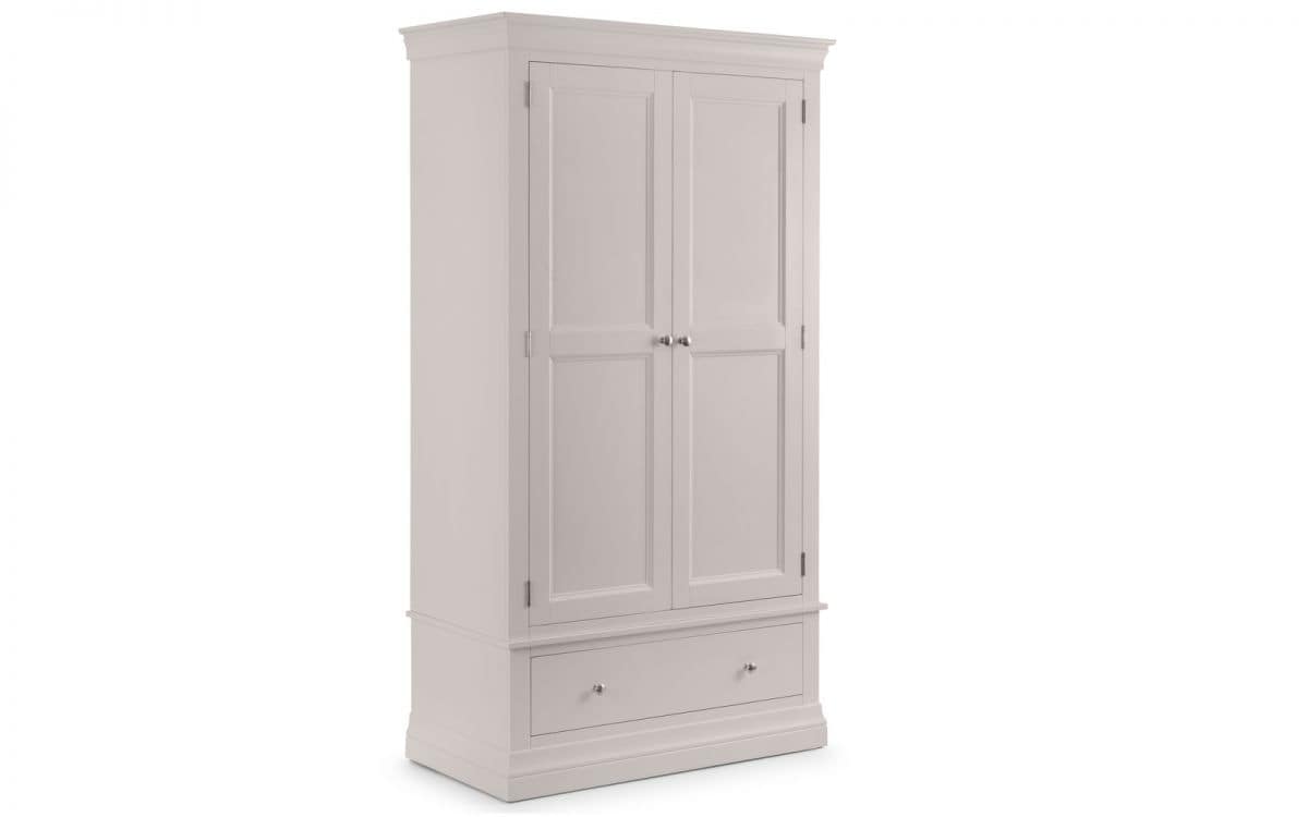 Rochelle Wardrobe - Light Grey - Image 3