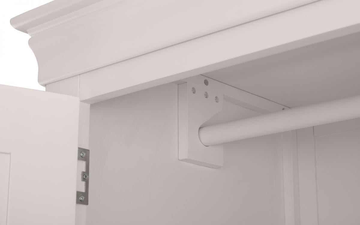 Rochelle Wardrobe - Light Grey - Image 5