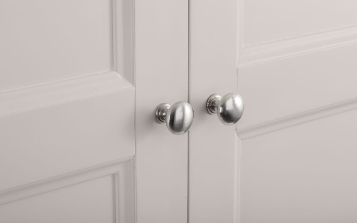 Rochelle Wardrobe - Light Grey - Image 6