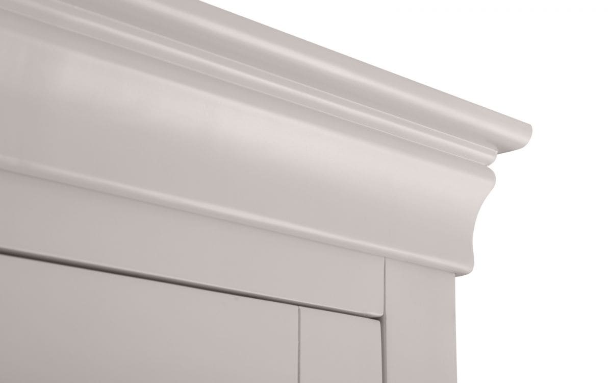 Rochelle Wardrobe - Light Grey - Image 7