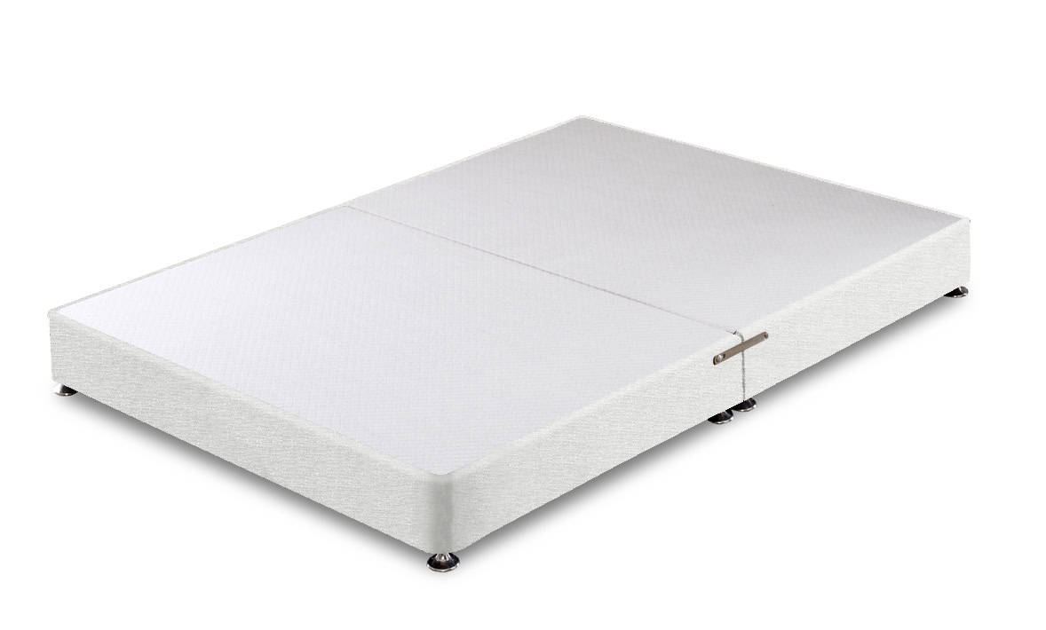 Apollo 5ft White Low Profile Divan Base | Buy Online | Beds.ie