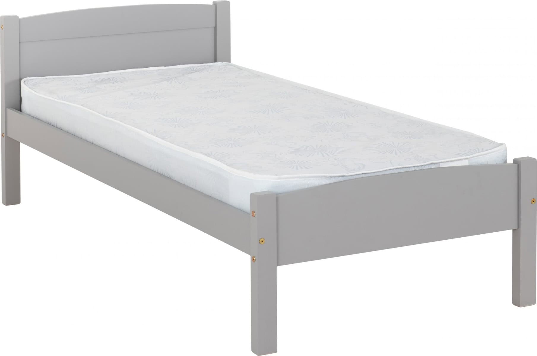 Amber 3ft Bedframe - Grey Slate - Image 2