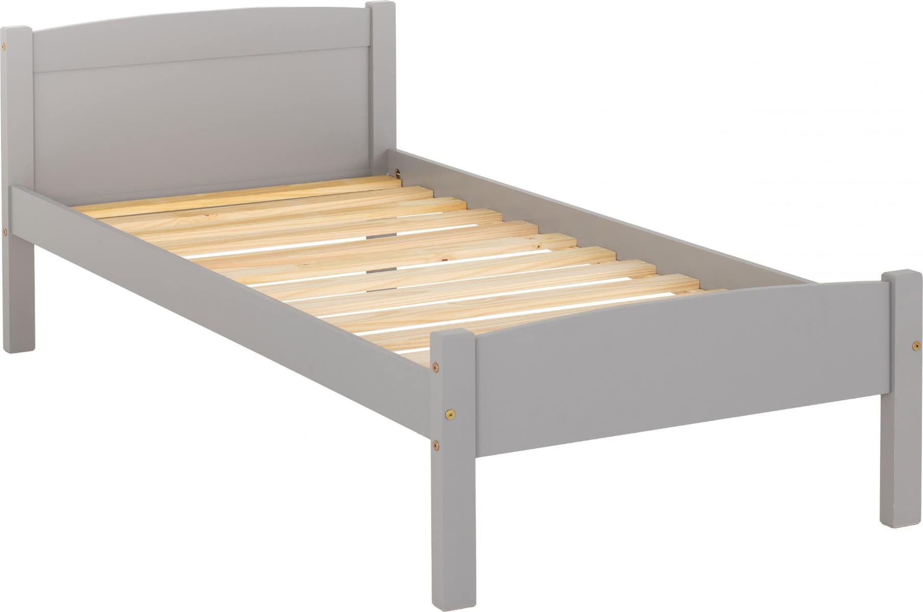 Amber 3ft Bedframe - Grey Slate - Image 3