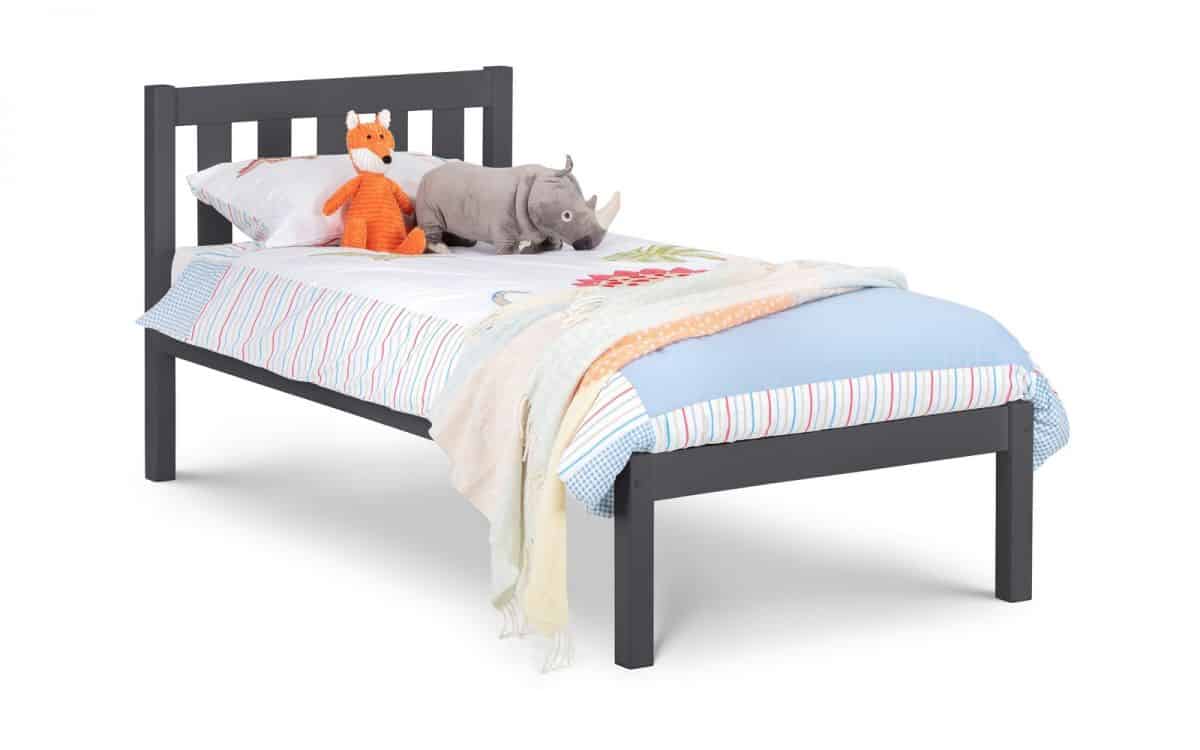 4ft6 Deluna Bedframe - Anthracite - Image 4