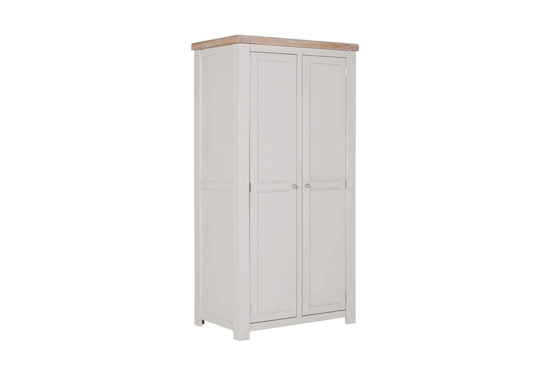 Doune Two Door Wardrobe - Taupe | Buy Online | Beds.ie