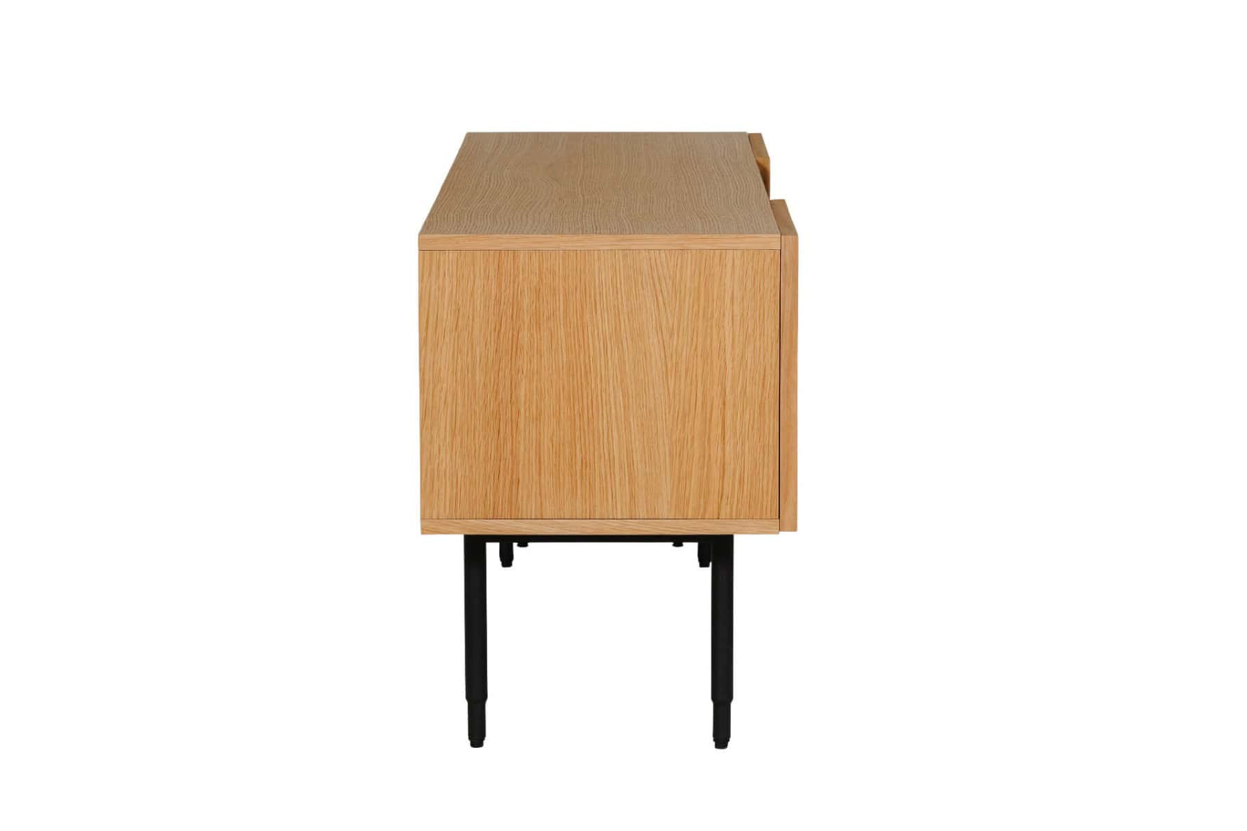 Nate TV Unit 1200 - Natural Oak - Image 2