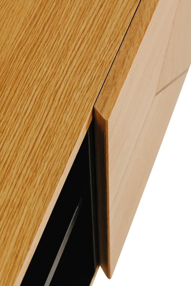 Nate TV Unit 1200 - Natural Oak - Image 7