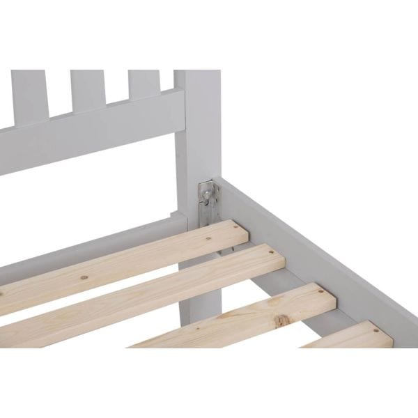 Swinford 5ft Bedframe - Grey - Image 3