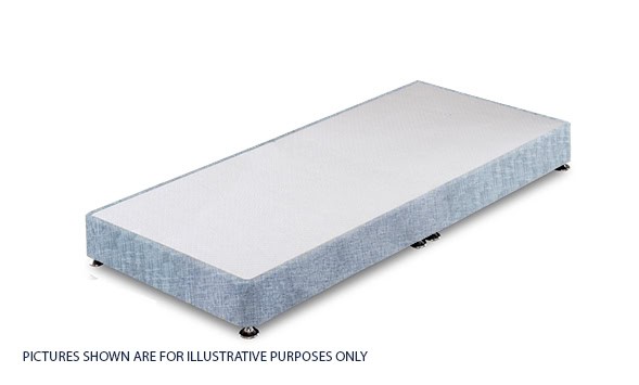 Apollo 2ft6 Azzure Light Blue Low Profile Divan Base | Buy Online | Beds.ie