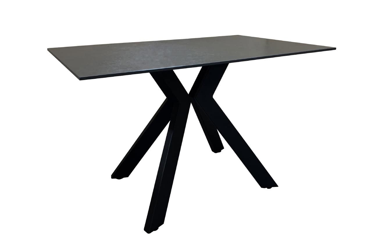Kya Dining Table (1200) - Black | Buy Online | Beds.ie