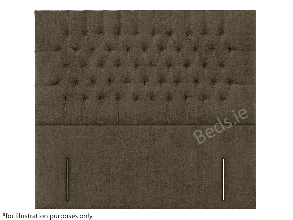 Apollo 2ft6 New York Headboard - Azzure Hessian | Buy Online | Beds.ie
