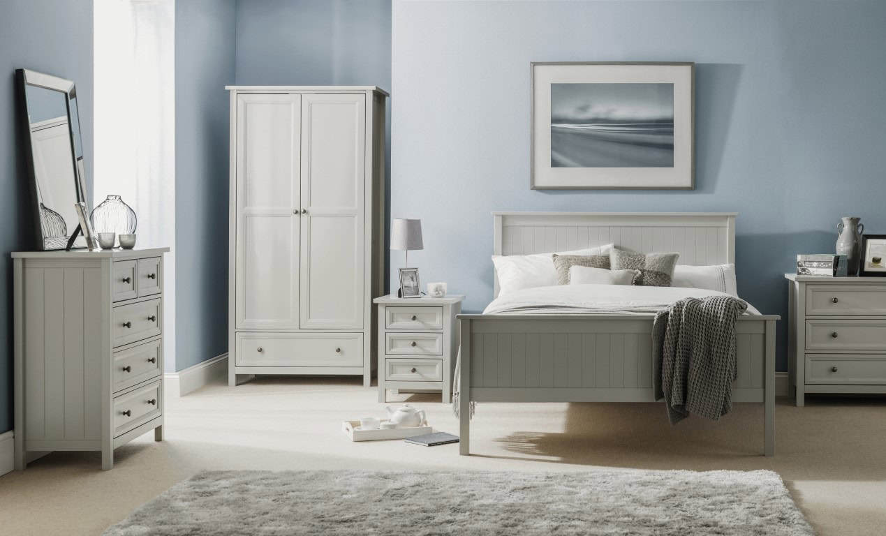 Braid 3 Drawer Chest - Dove Grey - Image 2