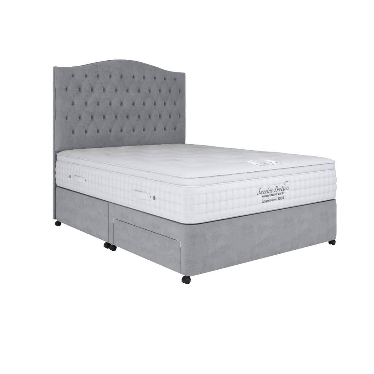 Healthbeds 7ft Inspiration Latex 2500 4 Drawer Divan Bed - Image 2