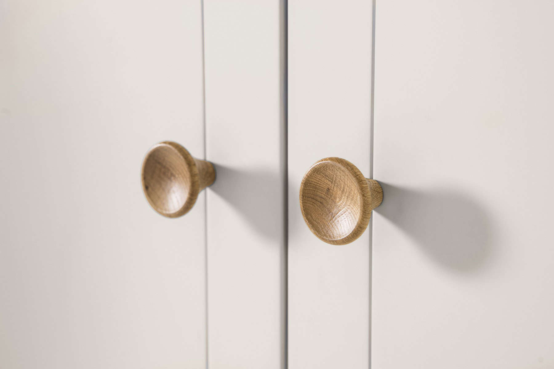 Marlow 3 Door Wardrobe - Cashmere Oak - Image 2