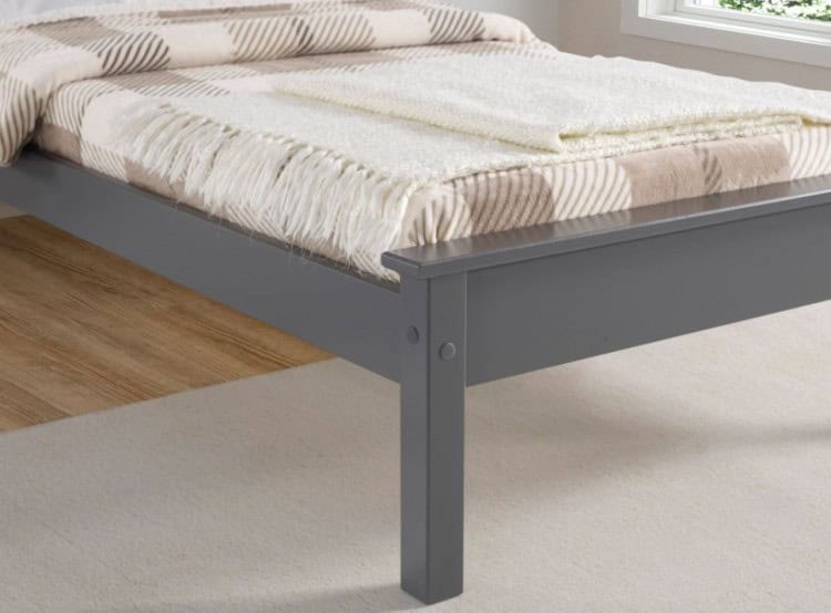 Limelight Taurus Low End 4ft6 Bedframe - Dark Grey - Image 3