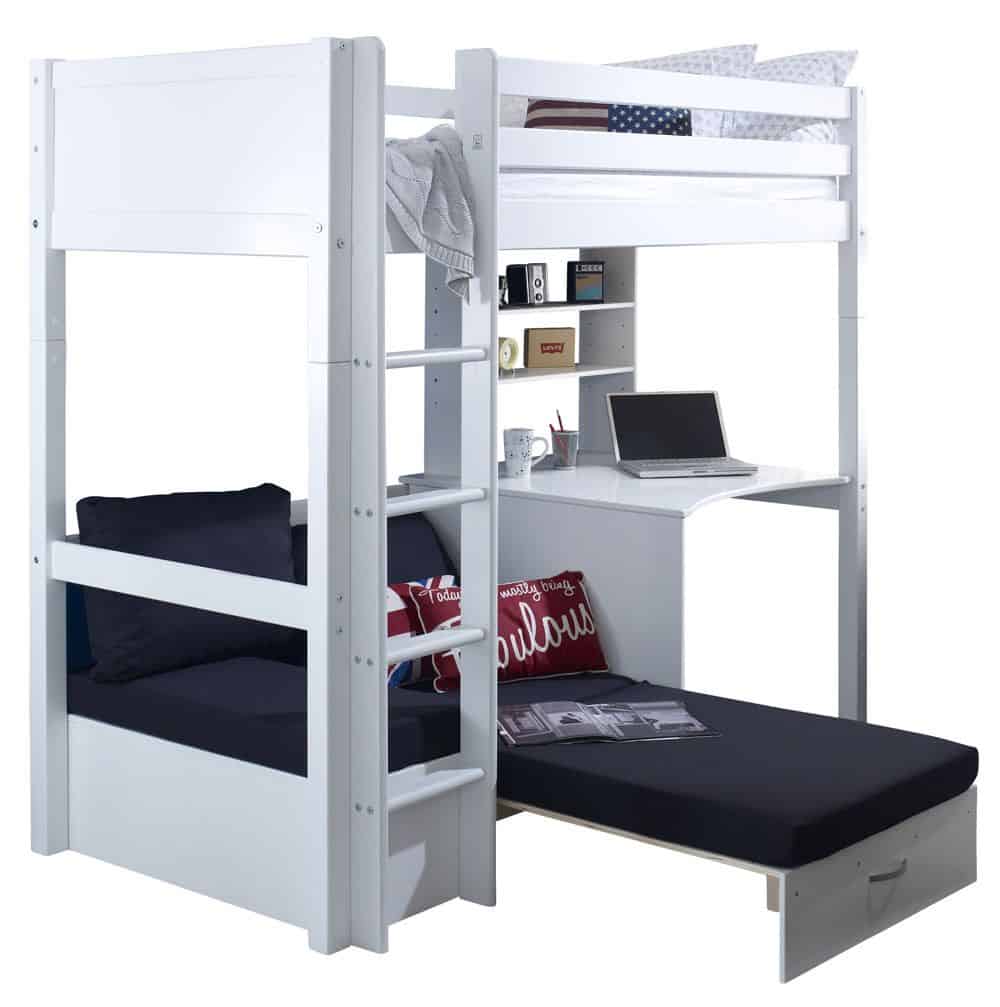 Thuka Nordic Highsleeper 3 - White with Black Cushion - Image 6