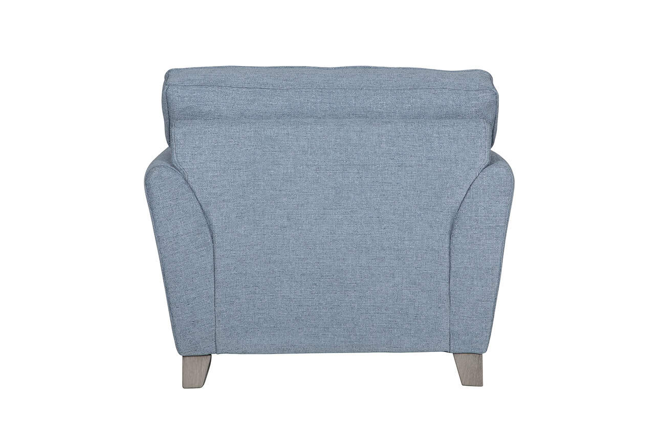 Cantrell 1 Seater Chair - Blue - Image 3