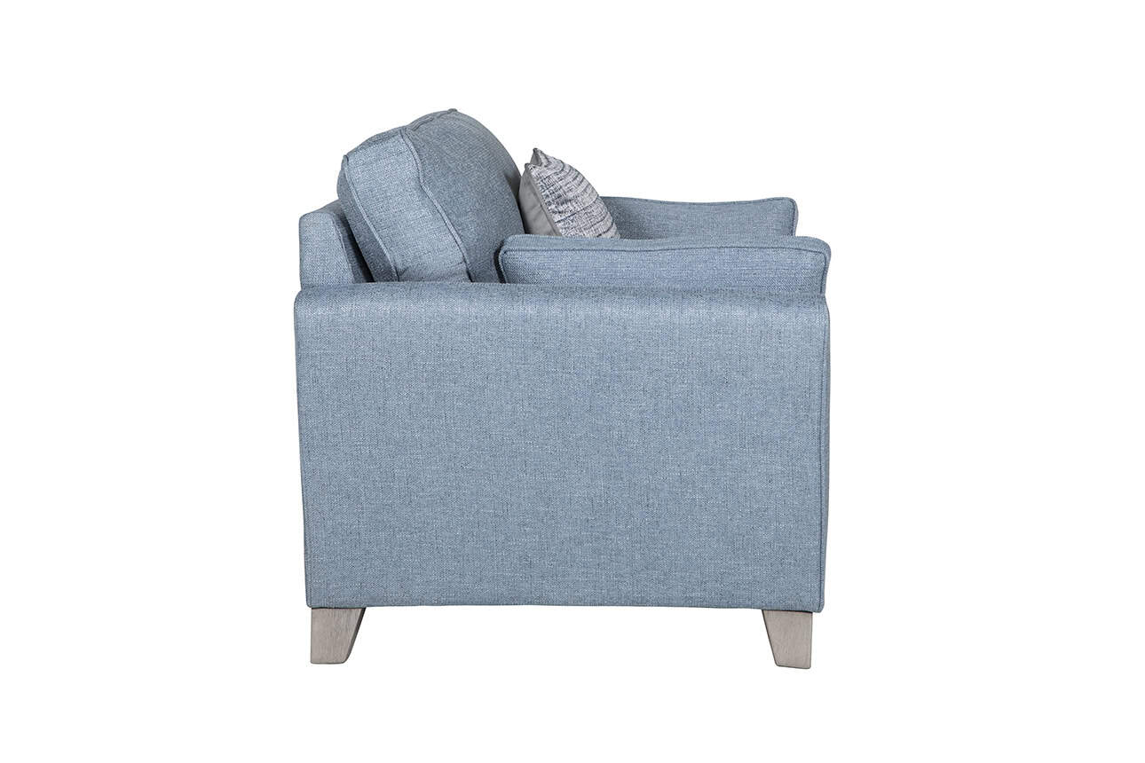 Cantrell 1 Seater Chair - Blue - Image 4