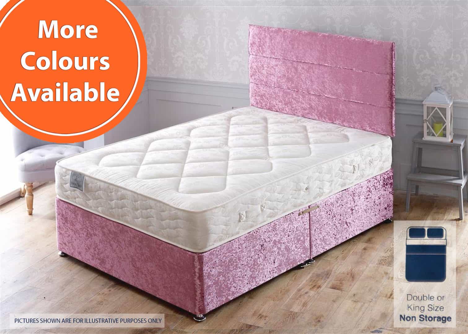 Apollo 4ft6 Adonis Bed | Buy Online | Beds.ie