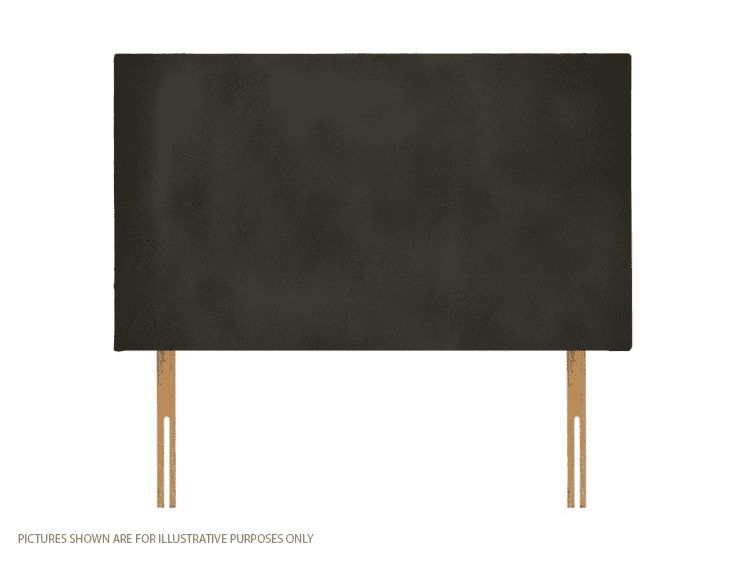 Apollo 2ft6 Bournemouth Headboard - Velvet Dark Grey | Buy Online | Beds.ie