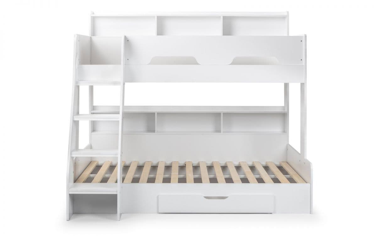 Lynx Triple Bunk Bed - White - Image 3