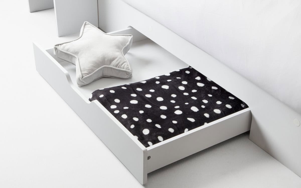 Lynx Triple Bunk Bed - White - Image 6