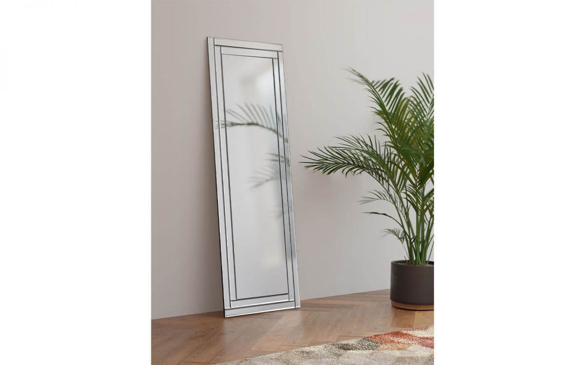 Demi Frameless Dress Mirror | Buy Online | Beds.ie