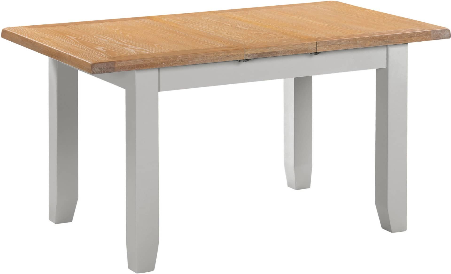 Windsor Extending Dining Table - Pebble Grey - Image 3