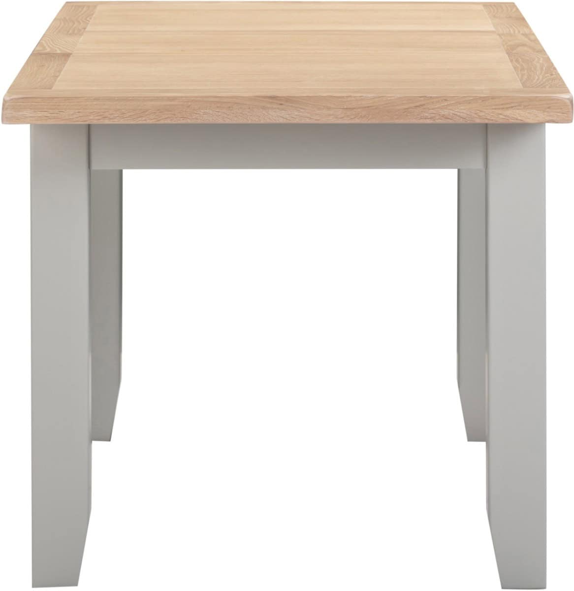 Windsor Extending Dining Table - Pebble Grey - Image 4