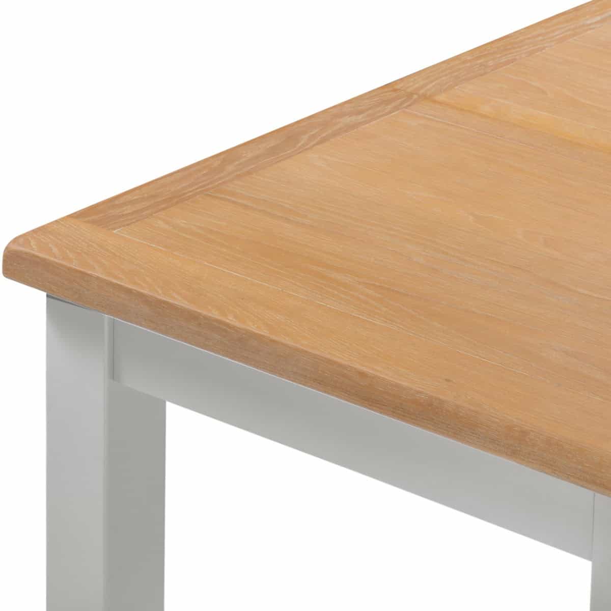 Windsor Extending Dining Table - Pebble Grey - Image 6