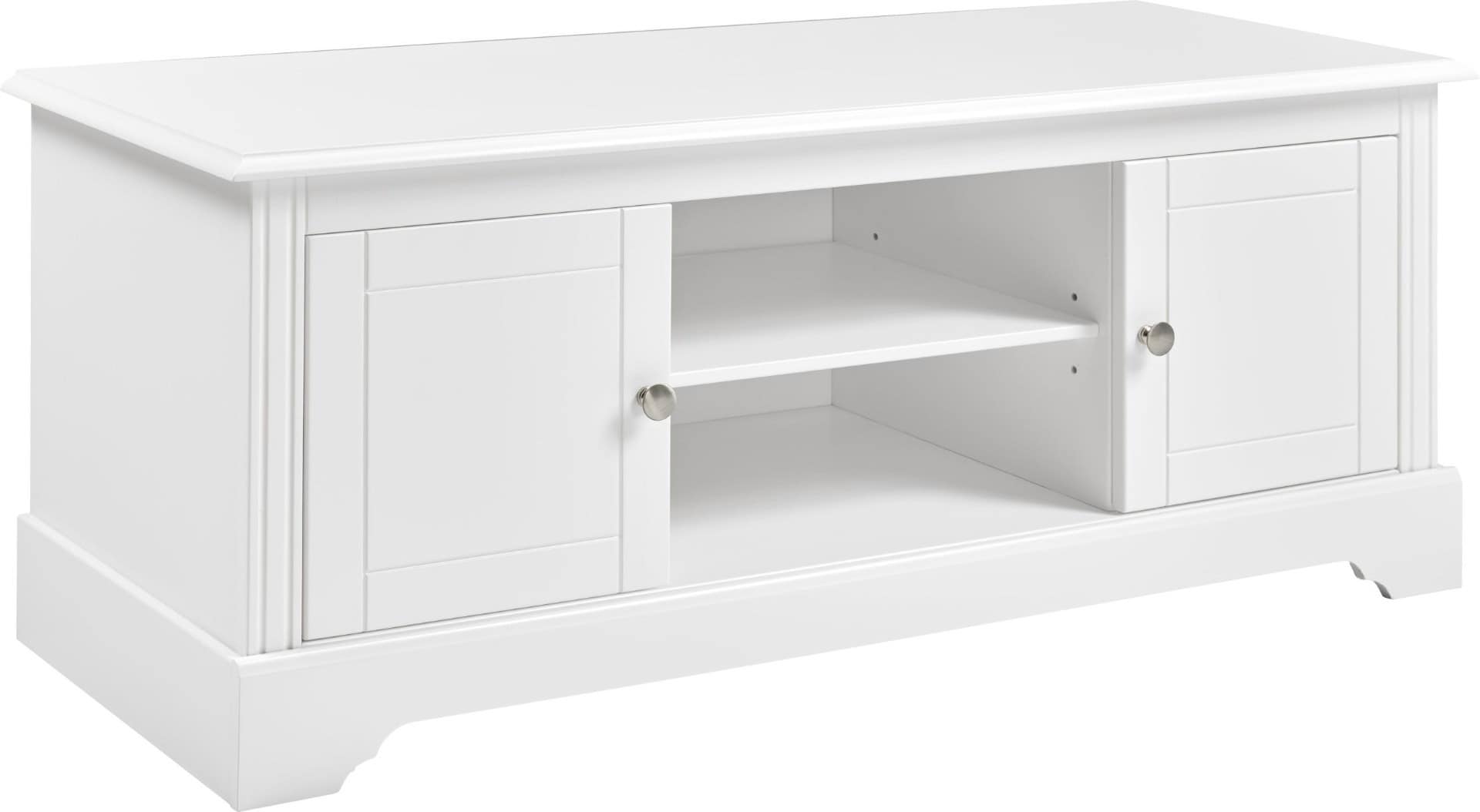 Stratford 2 Door TV Unit - White | Buy Online | Beds.ie