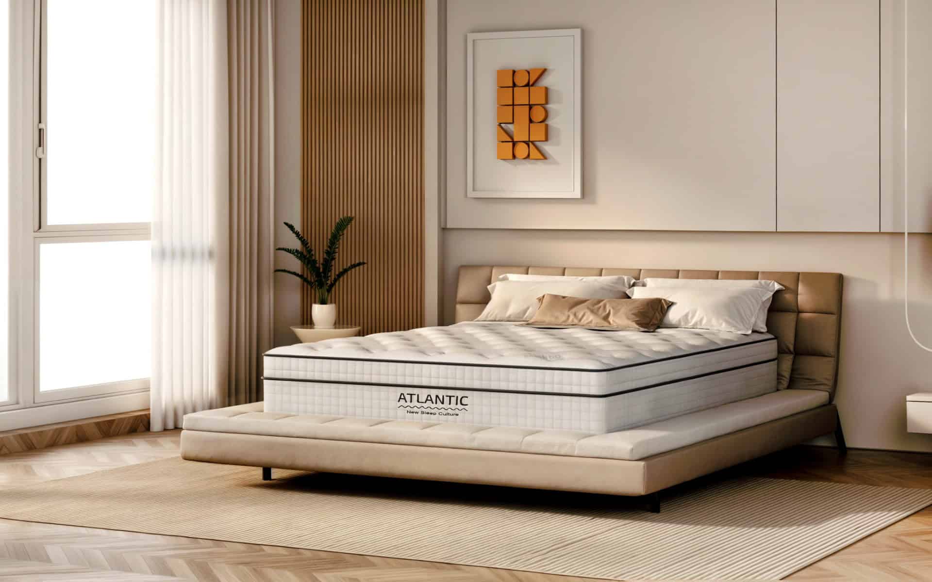 4ft6 Atlantic Mattress - Image 2