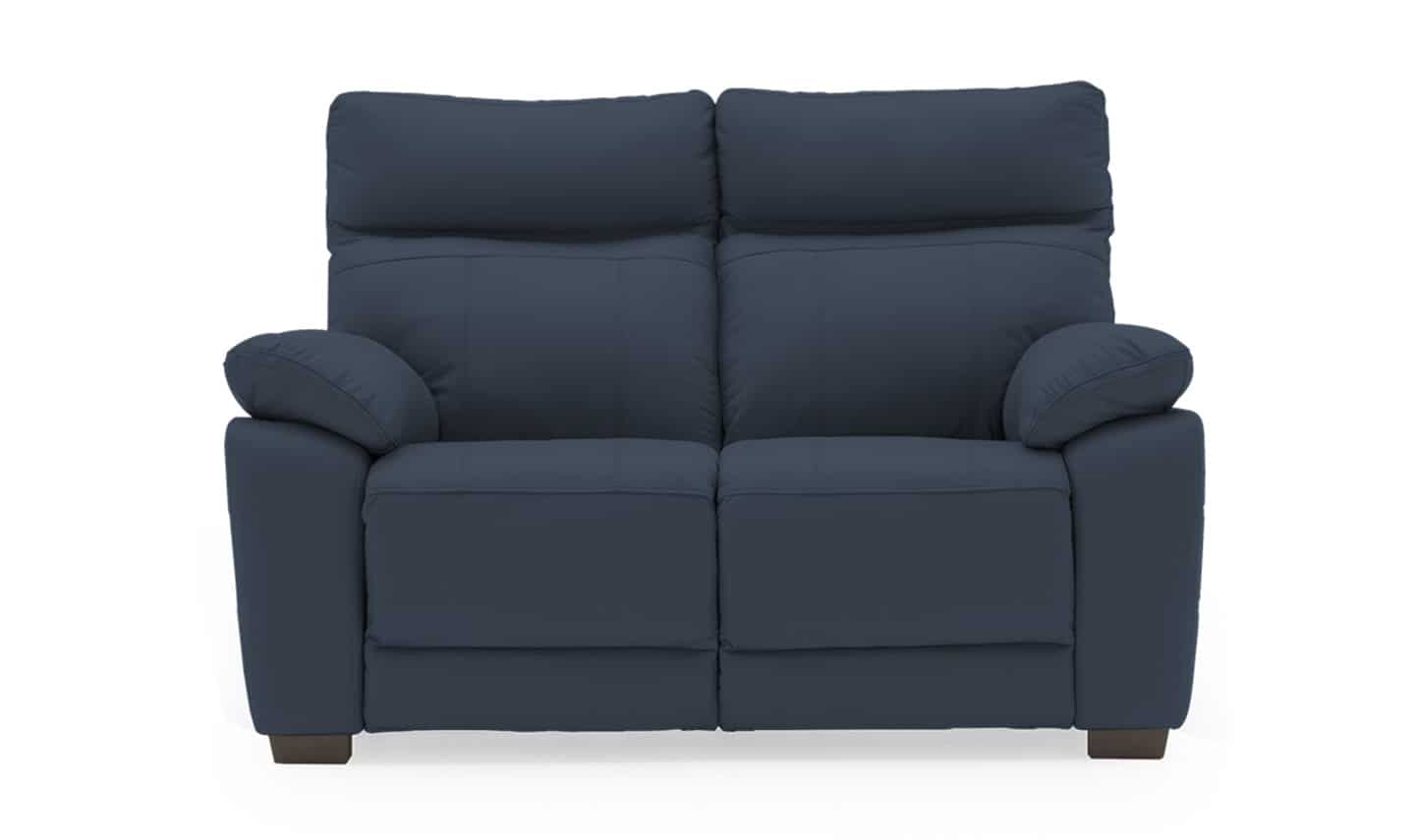 Positano 2 Seater Fixed Sofa - Indigo | Buy Online | Beds.ie