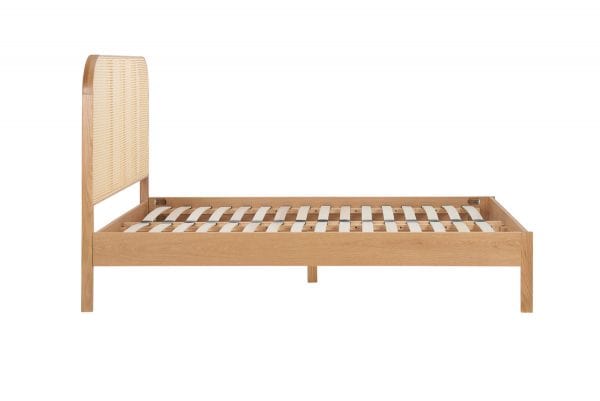 5ft Margot Rattan Bed - Oak - Image 6