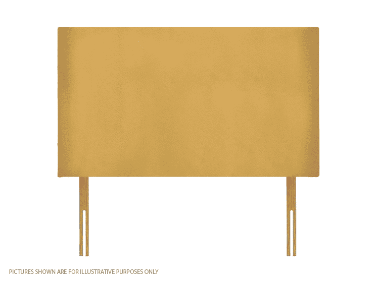 Apollo 4ft Bournemouth Headboard - Velvet Beige | Buy Online | Beds.ie