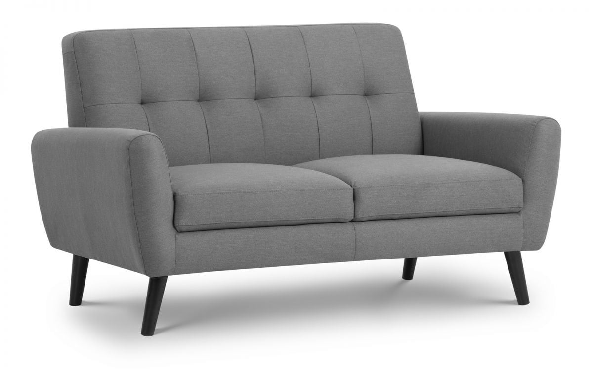 Reagan 2 Seater Sofa - Grey Linen | Buy Online | Beds.ie