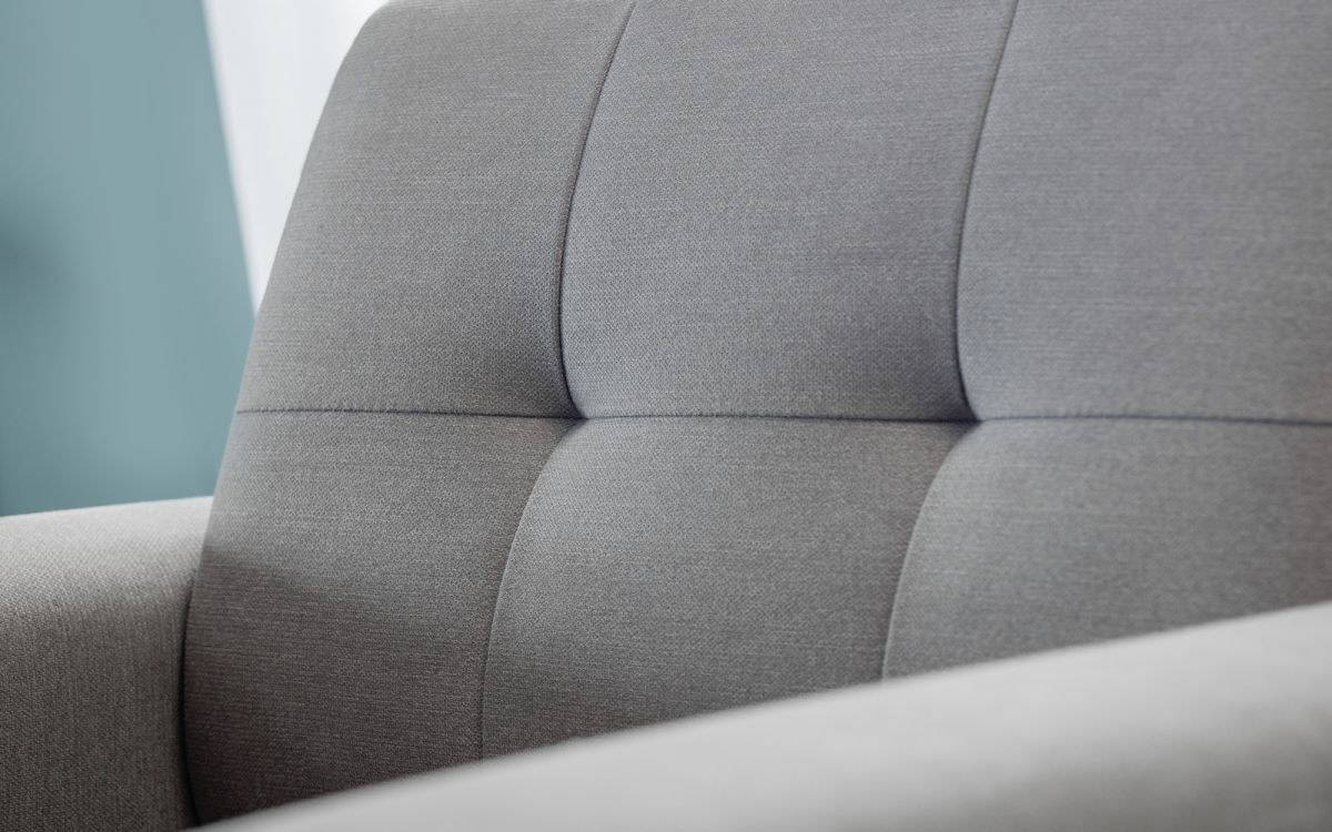 Reagan 2 Seater Sofa - Grey Linen - Image 2